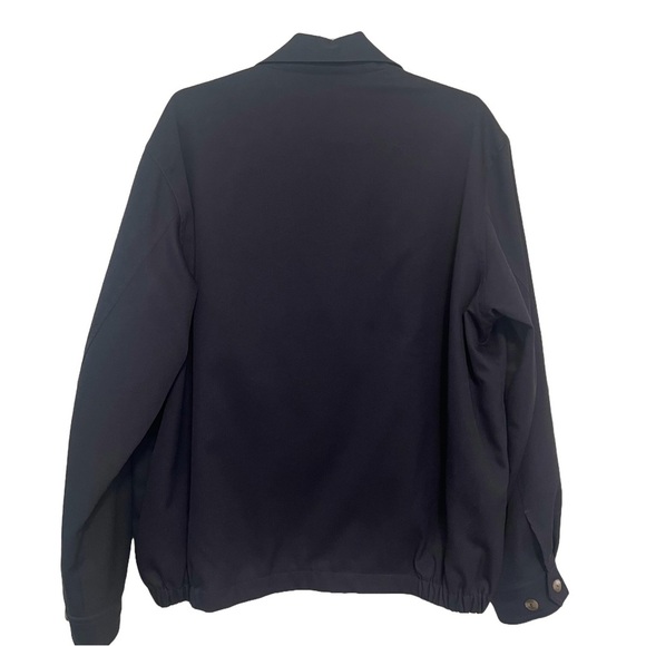 Jos. A. Bank Traveler's Collection | Navy Blue Men's Zip Jacket Size M - Picture 3 of 7